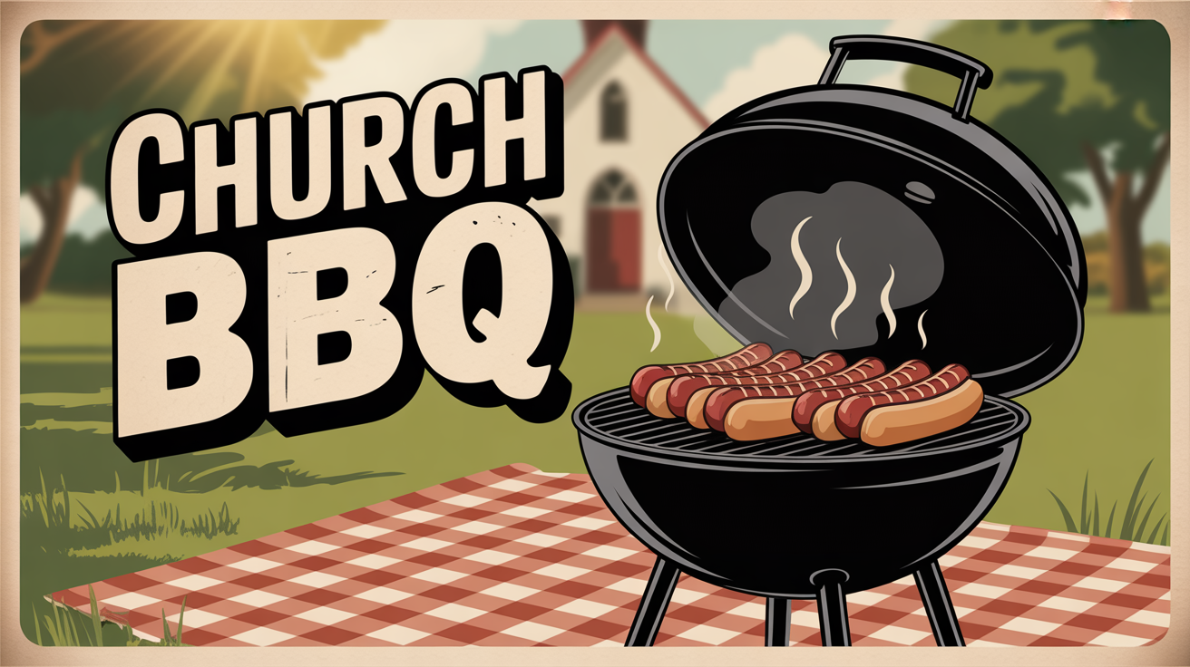 Church BBQ Event Graphics